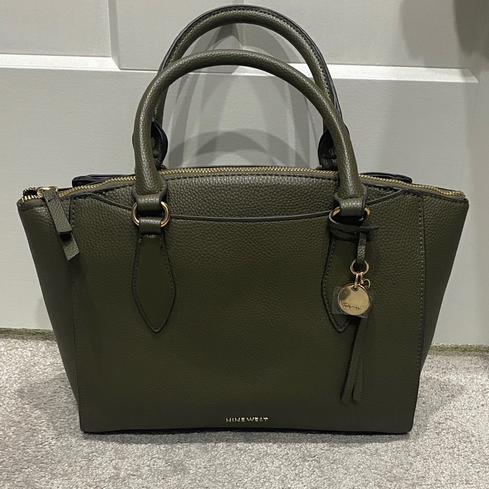 Nine West Olive Satchel Bag
